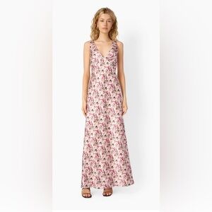 Cami NYC Floral Maxi Dress in Pink and White